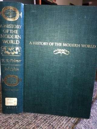 A History Of The Modern World By R R Palmer Hb 1965 Illus 3rd Ed Ex - Private Libr