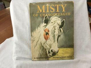 Misty Of Chincoteague,  Illustrated,  By Marguerite Henry