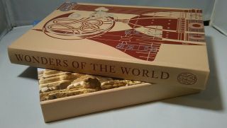 Wonders Of The World Folio Society Book Simon Goldhill 2006 Hardback,  Slipcase