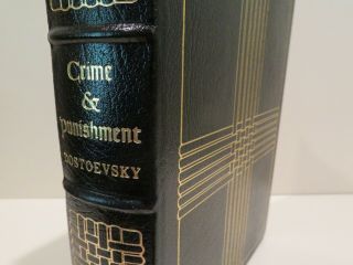 Easton Press 100 Greatest Books Crime & Punishment Dostoevsky Col.  Edition