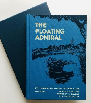 Great Folio Society Edition Slipcase Floating Admiral Christie Sayers Chesterton