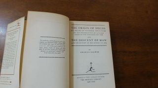 The Modern Library: Charles Darwin The Origin of Species and The Descent of Man 4
