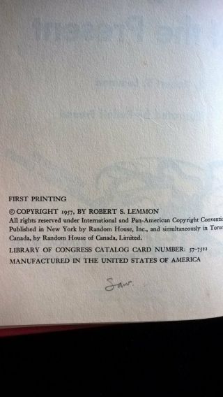 All About Strange Beasts of the Present (First Printing/1st Edition) 1957 2