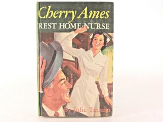 Good Cherry Ames Rest Home Nurse 15 By Julie Tatham (1954 Grosset & Dunlap Hc)