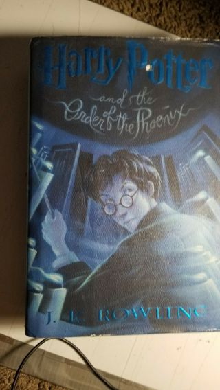 1st Edition 1st Printing Harry Potter And The Order Of The Phoenix