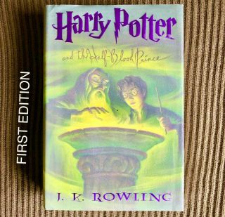 Harry Potter And The Half - Blood Prince [1st Edition,  First Printing]