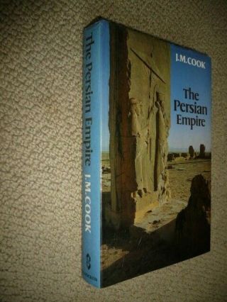 The Persian Empire By Cook 1st Edition Dj 1983 Crisp Schocken Near Iran