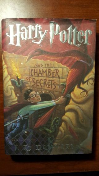 J K Rowling / Harry Potter And The Chamber Of Secrets 1999 1st Am Ed.  20th Print