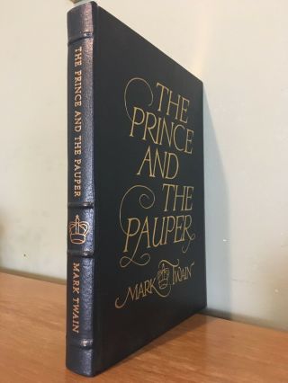 The Prince And The Pauper By Mark Twain - Easton Press - Leather Near