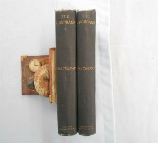 The Virginians:a Tale Of Last Century,  Thackeray,  2 Vols Illust.  Edition 1892,  Old