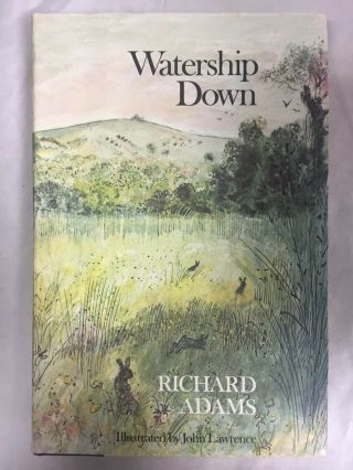 Watership Down Richard Andrews J Lawrence Hardback Book with Slipcase Book Case 4