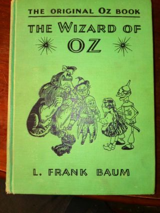 The Wizard Of Oz 1903© The Oz Book By L.  Frank Baum - Hc No Dj - 1939