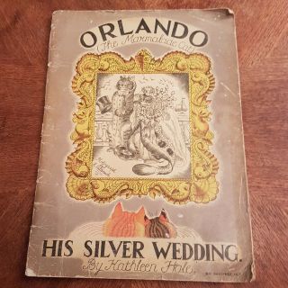 Orlando The Marmalade Cat His Silver Wedding Kathleen Hale