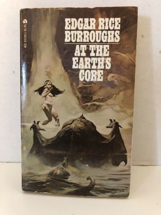 At The Earth Core Edgar Rice Burroughs Ace Pb,  Frank Frazetta Art - Pellucidar C