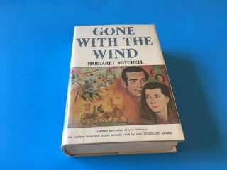 Gone With The Wind By Margaret Mitchell 1st Ed Book Club Ed 1936 Library Dj