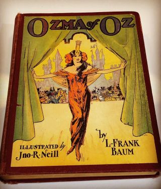 “ozma Of Oz” - L.  Frank Baum The Reilly Lee Co 1907