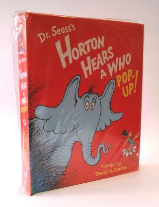 Dr.  Seuss,  David A Carter,  Horton Hears A Who Pop - Up,  1st Edition,  2008