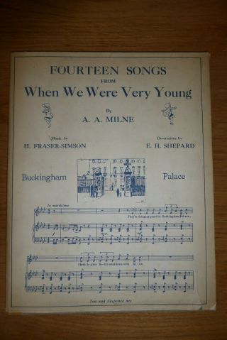 Fourteen Songs From When We Were Very Young - Milne,  A.  A.