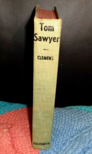 1876 Tom Sawyer By Samuel L Clemens The Adventures of Tom Sawyer Hard Cover 3
