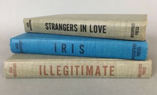 3 Vintage Pulp Hardcovers Jack Woodford 1946 Iris Illegitimate Strangers In Love