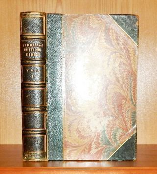 1843 William Yarrell A History Of British Birds Vol I Engravings Binding