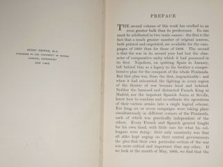 The History of the Peninsular War Vol 2 (1903 - 1st) Charles Oman,  Napoleonic Wars 4