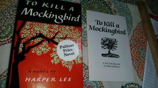 Harper Lee W Ellen Gilchrist Intro To Kill A Mockingbird 1990 Facsimile Edition