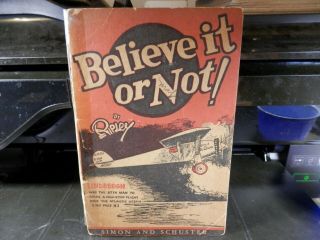 1929 By Ripley Believe It Or Not 1st Edition Signed Flatbush Fulton Dekalb 1932