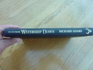 1996 TALES FROM WATERSHIP DOWN RICHARD ADAMS HAND SIGNED & DEDICATED BY AUTHOR 4