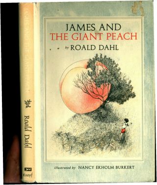 Roald Dahl,  James And The Giant Peach,  Later Printing In Dj