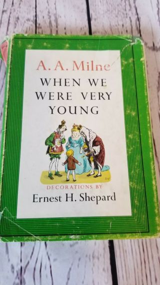 When We Were Very Young By A.  A.  Milne (1961) Winnie The Pooh