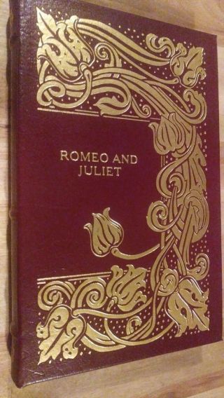 Romeo And Juliet By William Shakespeare,  Easton Press Leather 100 Greatest Books