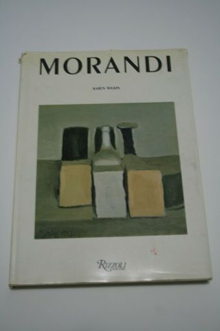Giorgio Morandi By: Karen Wilkin Hardcover Dust Jacket Good Cond Italian Art
