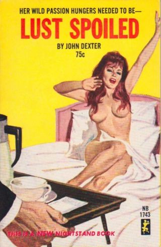Vintage Mid Century Breakfast In Bed Erotica Sleaze Paperback Pbo 1st Nm