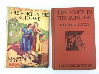 Judy Bolton Mystery 1935 THE VOICE IN THE SUITCASE with DJ 4
