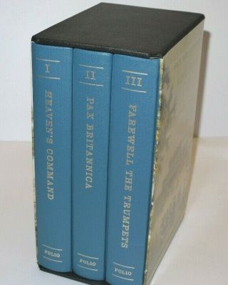 James Morris Pax Britannica 3 Volume Set In Slip - Case Fine 1992