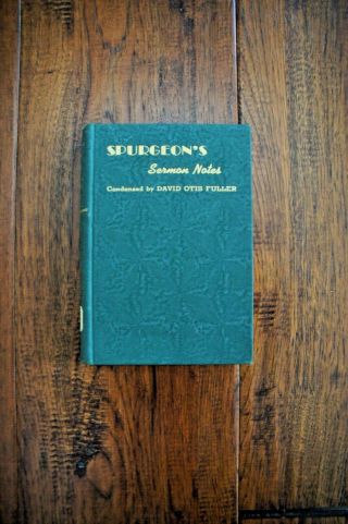 1941 C H Spurgeon C H Spurgeon’s Sermon Notes Genesis To Revelation