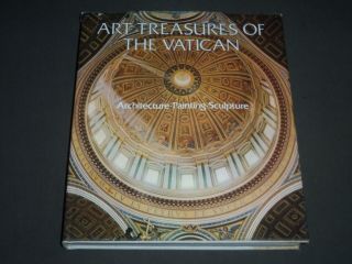 1974 Art Treasures Of The Vatican Book Edited By D.  Redig De Campos - I 1110