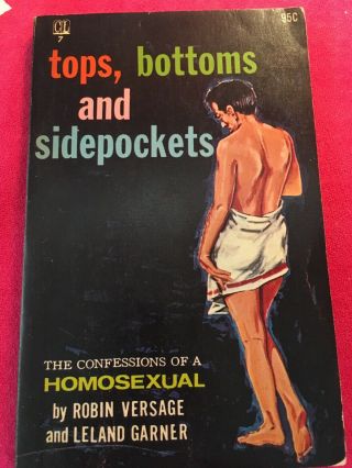 Vintage Gay Pulp Tops Bottoms And Side Pockets Confessions Of A Homo
