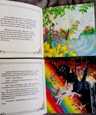 WHISPER THE WINGED UNICORN & WISH FOR WHISPER 1980’s Children’s Fantasy Books 3