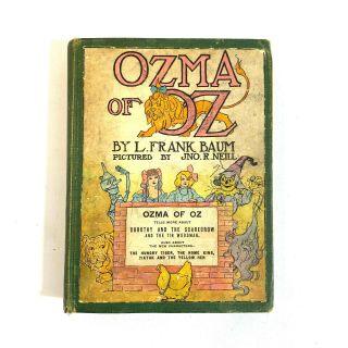 1907 Ozma Of Oz L.  Frank Baum Jno.  R.  Neill