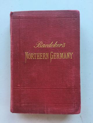 Baedeker: Northern Germany 1904