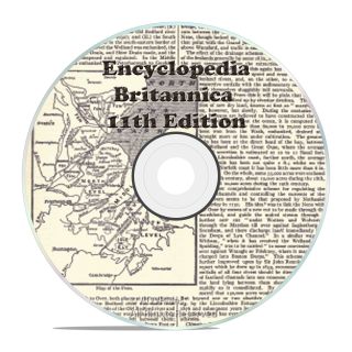 1911 Encyclopedia Britannica,  11th And 12th Edition Dvd,  Both Volumes In Pdf