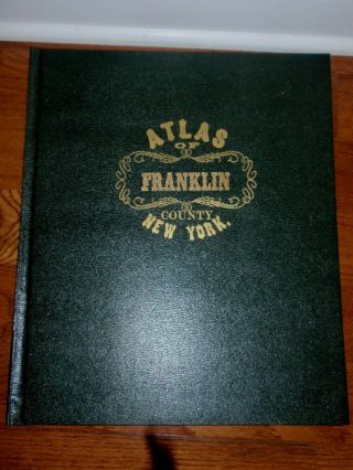 Atlas Of Franklin County York 1876 / Martin Wehle 23 / 300 Signed 16 X 13