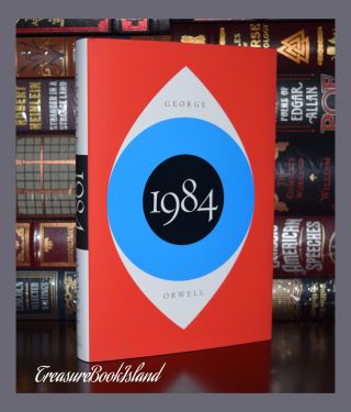 Nineteen Eighty Four By George Orwell 1984 Collectible Hardcover Ed.