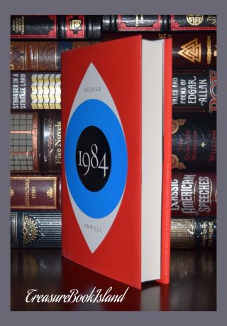 Nineteen Eighty Four by George Orwell 1984 Collectible Hardcover Ed. 3