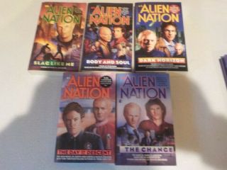 Alien Nation First 5 Paperbacks In The Series