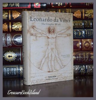 The Graphic Work Of Leonardo Da Vinci Art Paintings Deluxe Hardcover