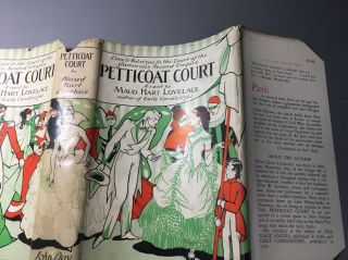 Petticoat Court by Maud Hart Lovelace (1930 - John Day Publishing) Hardcover w/ DJ 8