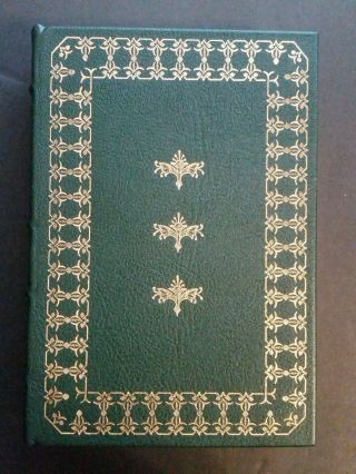 Franklin Library 100 Greatest Books Leather Last Of The Mohicans By Cooper 1979